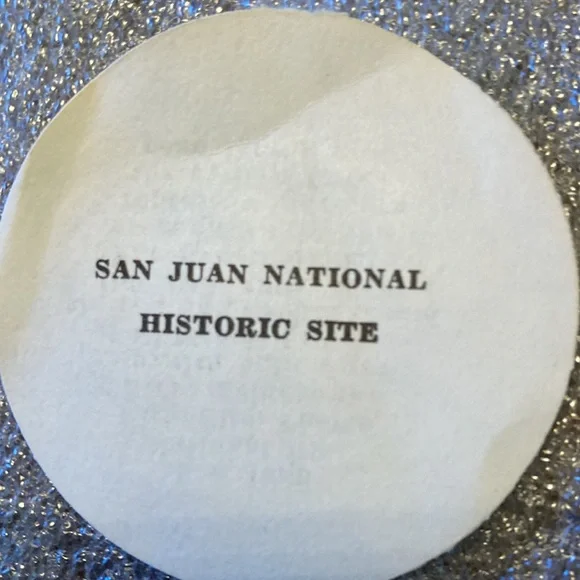 San Juan National Historic Site 2” Bronze Medal - Picture 7 of 7